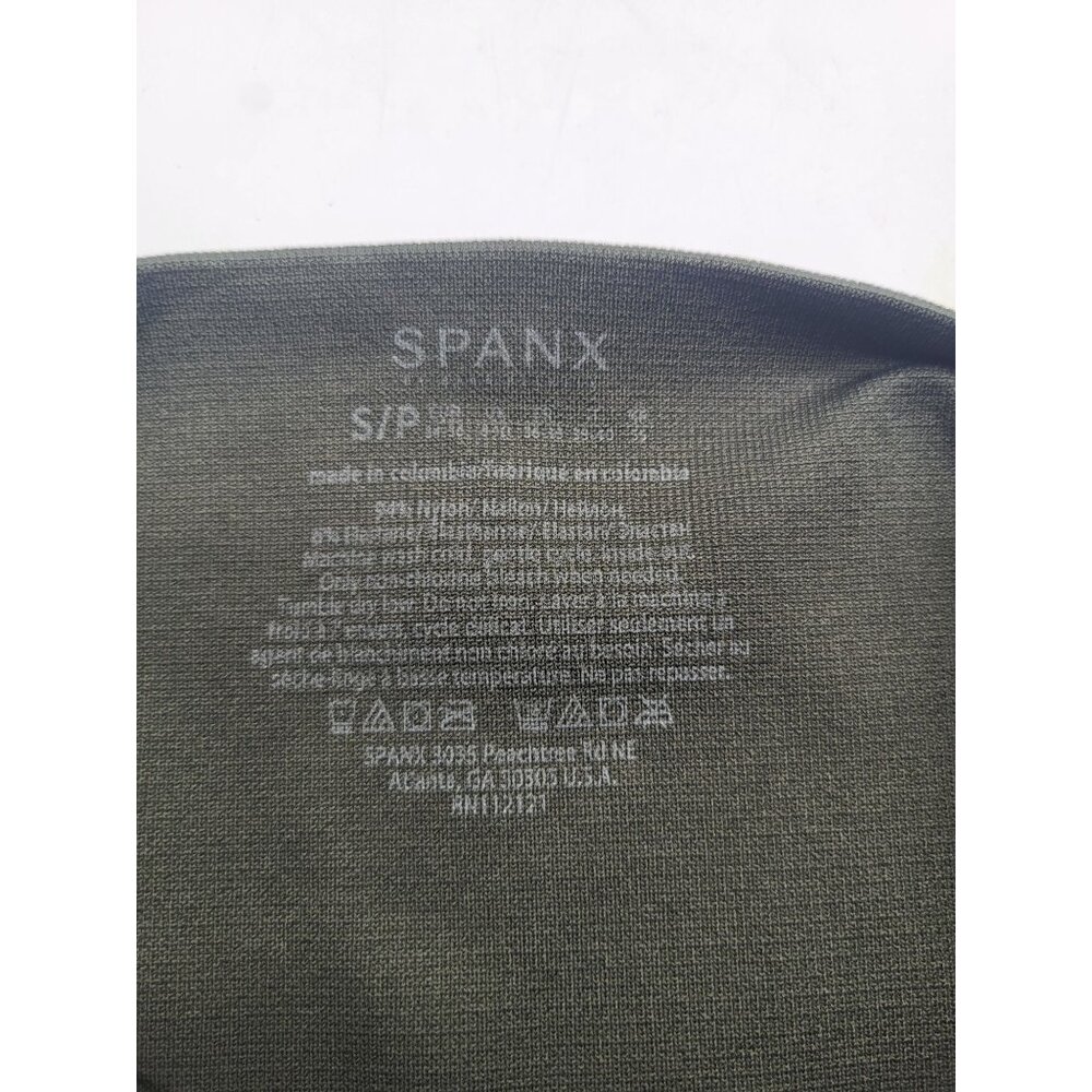 Spanx Small Look at Me Now Seamless Leggings Camo Green FL3515 Shaping - Picture 6 of 7